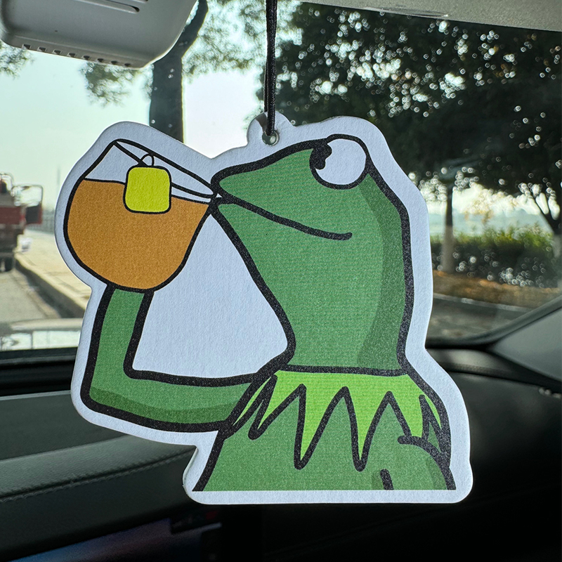 Perfume And Fragrance Are Same - Meme Frog, Afternoon Tea, Drinking Tea,