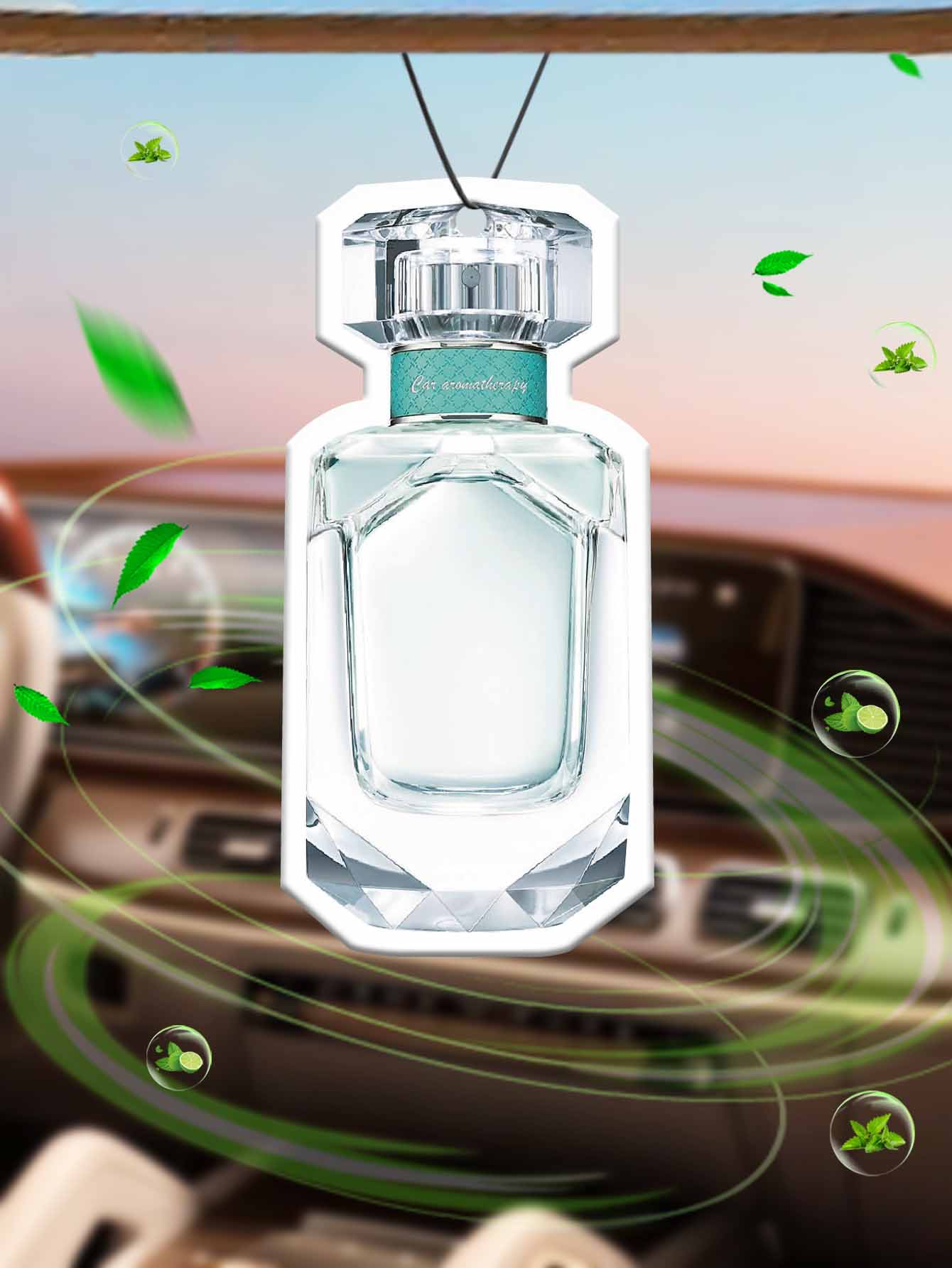 Perfume Fragrance Levels - Luxury Boutique-Level Perfume Bottles, Non-Toxic Car