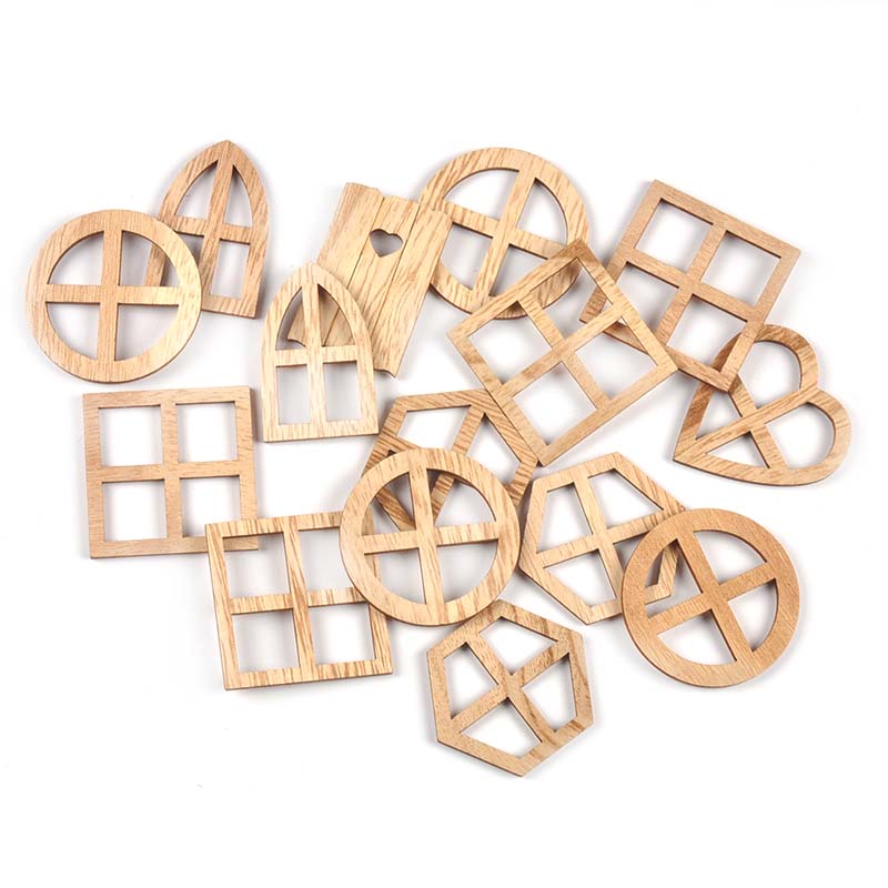 25Pcs 30-45mm Round/Heart/Hexa – Oud Wood Chip Bewertung und Preis