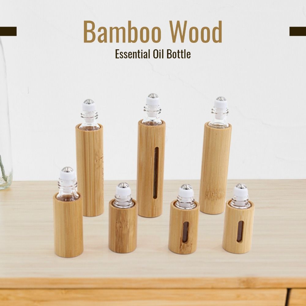 3/5/10ml Bamboo Roll on Bottle – Attar Oil Roll On Bewertung und Preis
