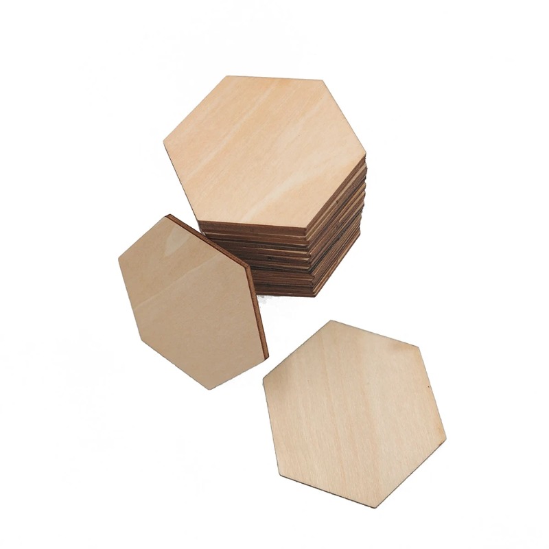 10-120mm Wooden Hexagon Blank  – Oud Wood Chip Bewertung und Preis