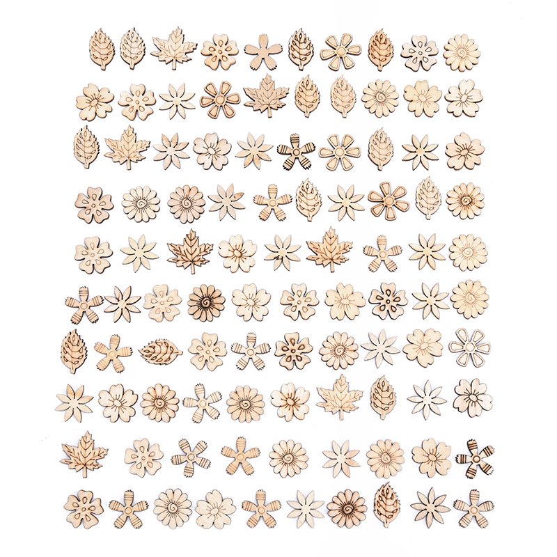 C 100pcs new Mixed Patter Dood – Oud Wood Chip Bewertung und Preis