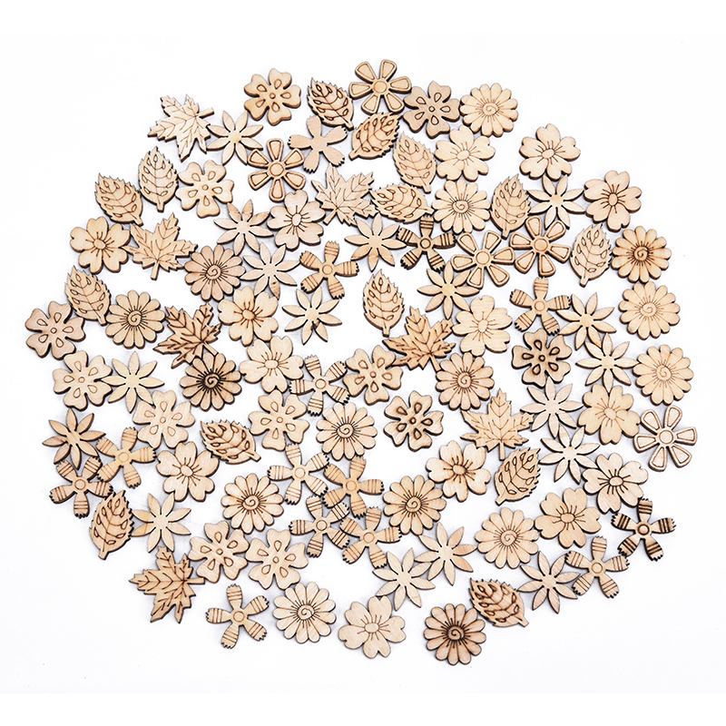 C 100pcs new Mixed Patter Dood – Oud Wood Chip Bewertung und Preis