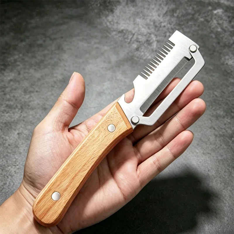 Kitchen Fruit Knife Peeler Veg – Oud Wood Chip Bewertung und Preis