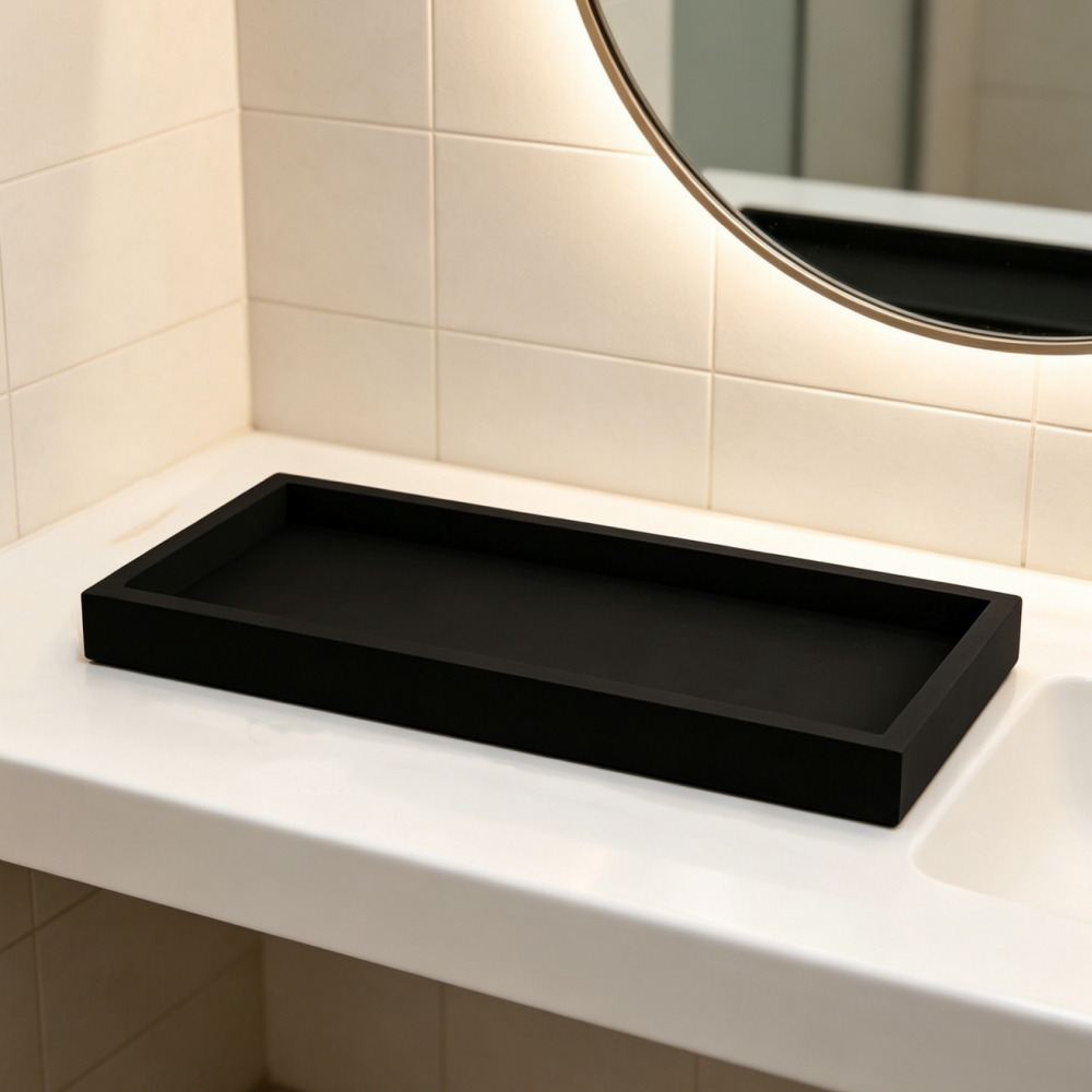 Bathroom Tray Black Decorative – Perfume X Bewertung und Preis