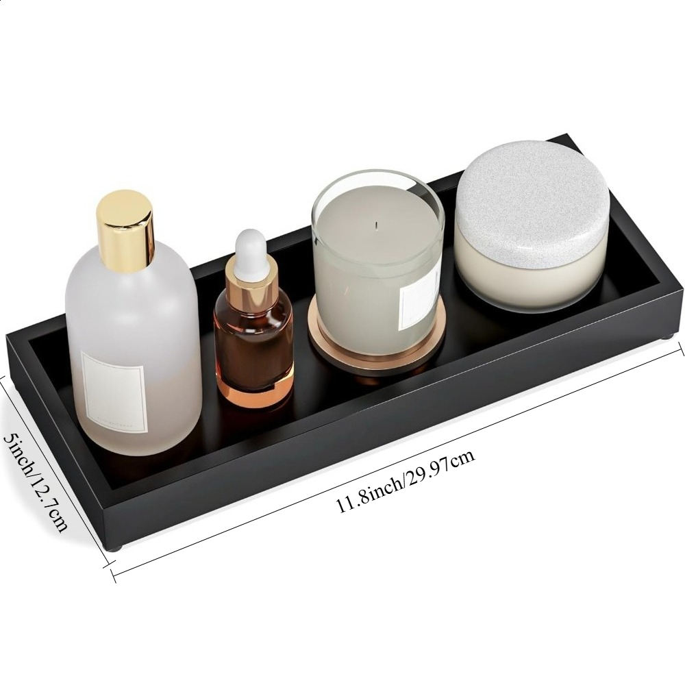 Bathroom Tray Black Decorative – Perfume X Bewertung und Preis