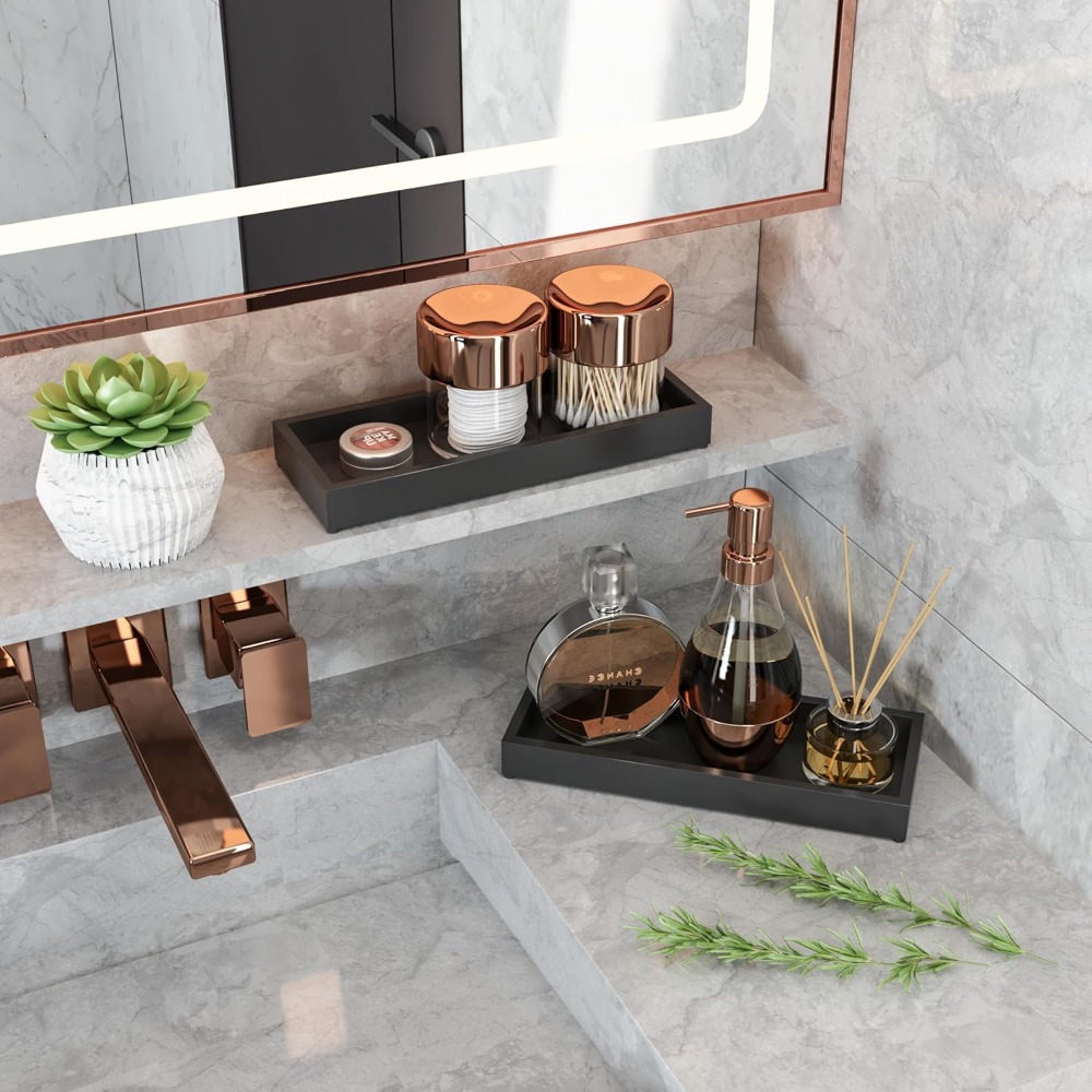 Bathroom Tray Black Decorative – Perfume X Bewertung und Preis